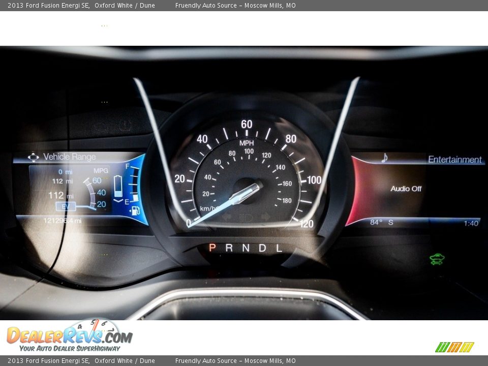 2013 Ford Fusion Energi SE Gauges Photo #33