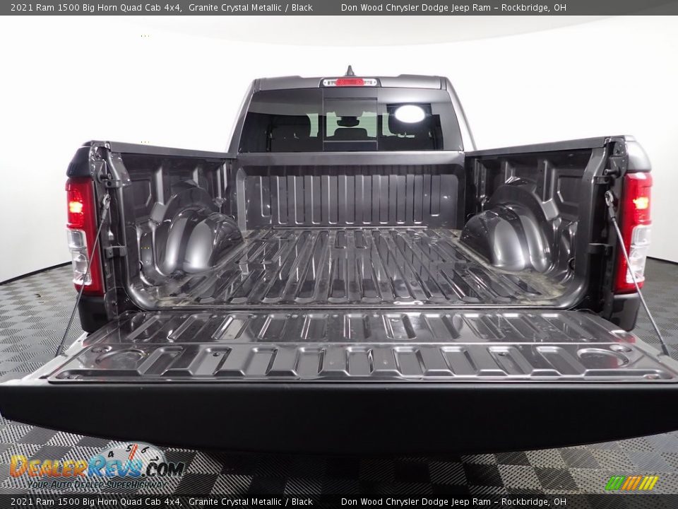 2021 Ram 1500 Big Horn Quad Cab 4x4 Granite Crystal Metallic / Black Photo #8