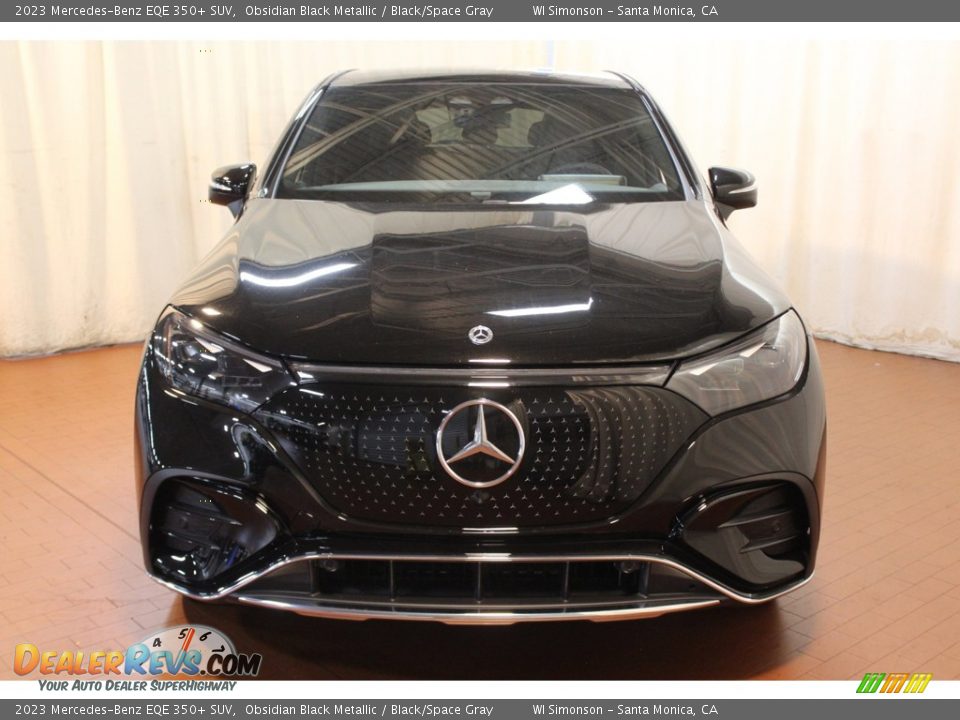 2023 Mercedes-Benz EQE 350+ SUV Obsidian Black Metallic / Black/Space Gray Photo #3