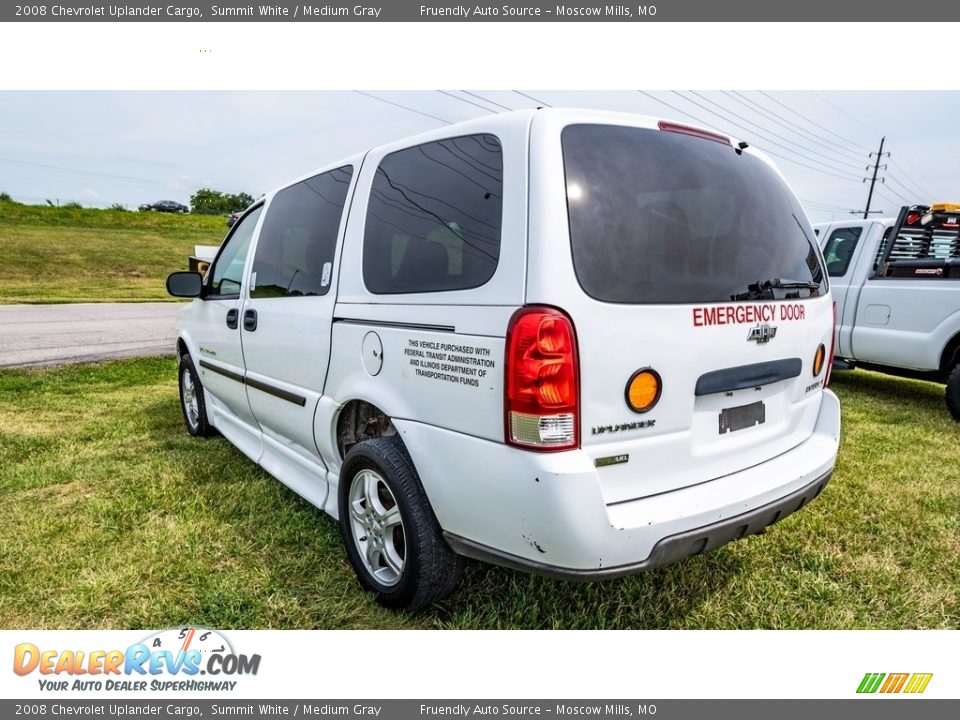 Summit White 2008 Chevrolet Uplander Cargo Photo #6