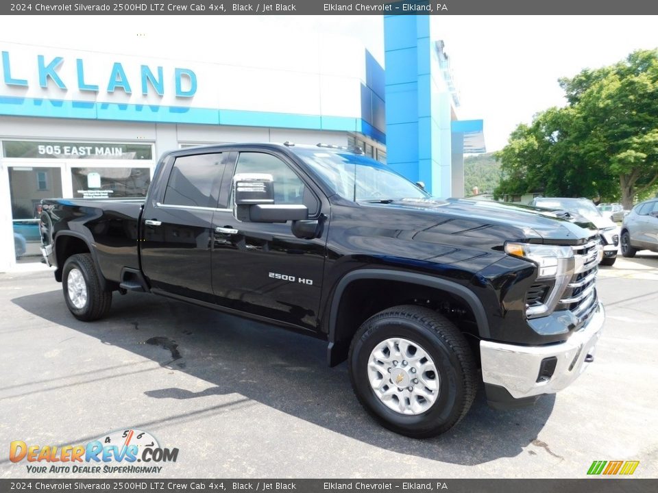 2024 Chevrolet Silverado 2500HD LTZ Crew Cab 4x4 Black / Jet Black Photo #5