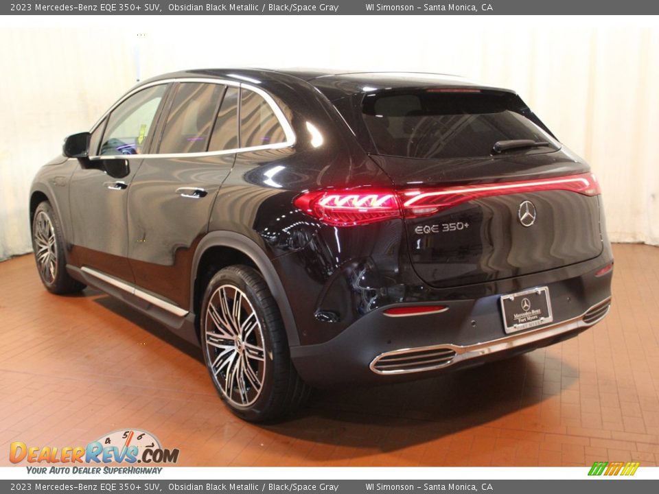 2023 Mercedes-Benz EQE 350+ SUV Obsidian Black Metallic / Black/Space Gray Photo #5