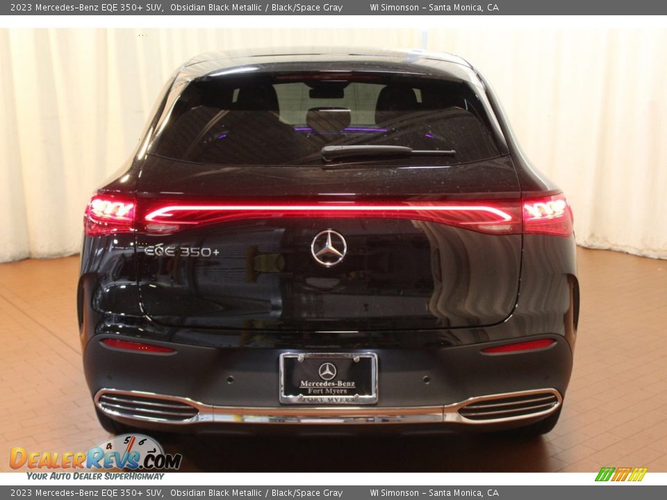 2023 Mercedes-Benz EQE 350+ SUV Obsidian Black Metallic / Black/Space Gray Photo #6