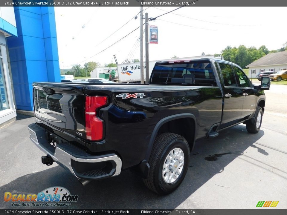 2024 Chevrolet Silverado 2500HD LTZ Crew Cab 4x4 Black / Jet Black Photo #9