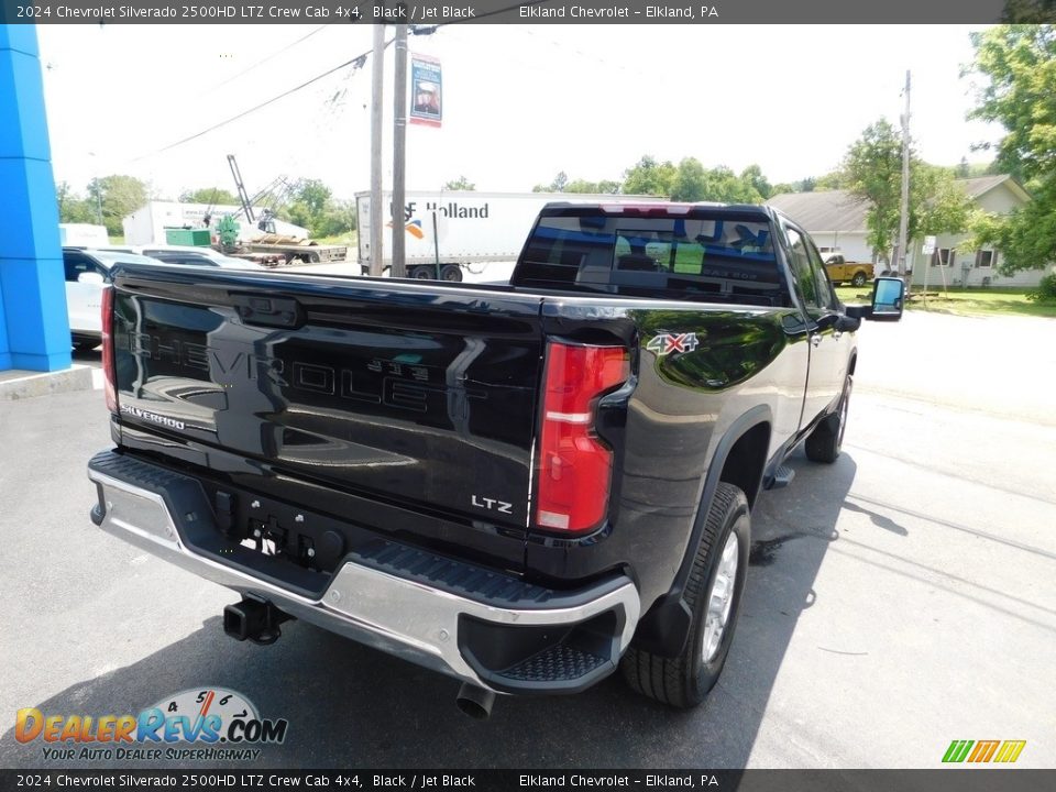 2024 Chevrolet Silverado 2500HD LTZ Crew Cab 4x4 Black / Jet Black Photo #10