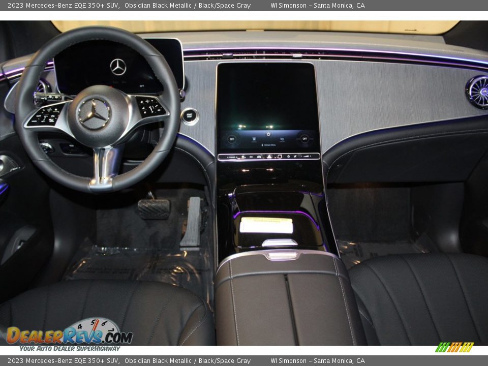 Dashboard of 2023 Mercedes-Benz EQE 350+ SUV Photo #10