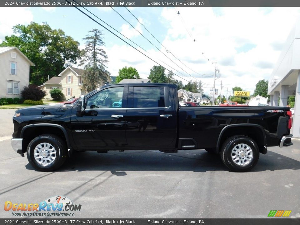 Black 2024 Chevrolet Silverado 2500HD LTZ Crew Cab 4x4 Photo #13