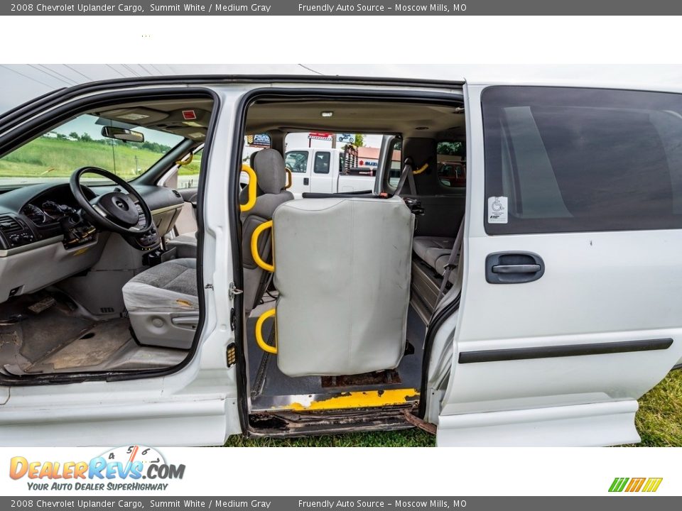 Rear Seat of 2008 Chevrolet Uplander Cargo Photo #20