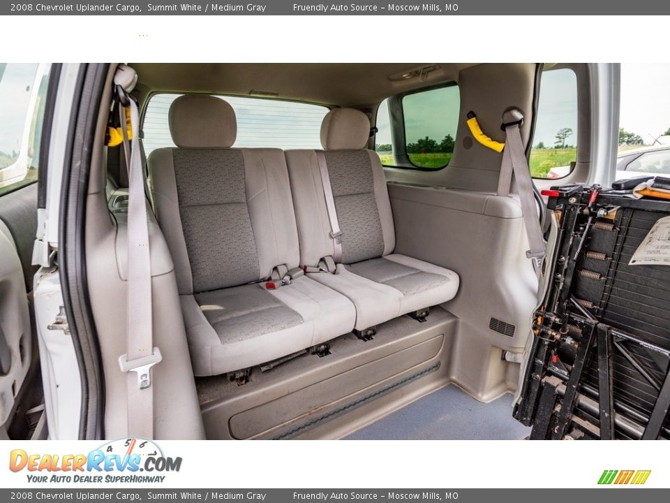 Rear Seat of 2008 Chevrolet Uplander Cargo Photo #22