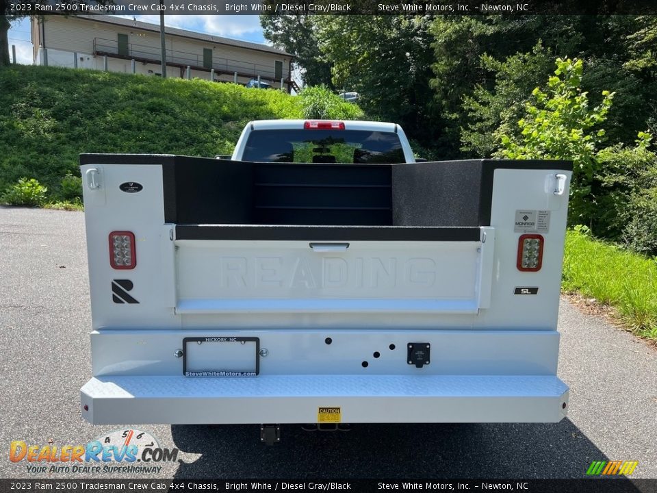 2023 Ram 2500 Tradesman Crew Cab 4x4 Chassis Bright White / Diesel Gray/Black Photo #8