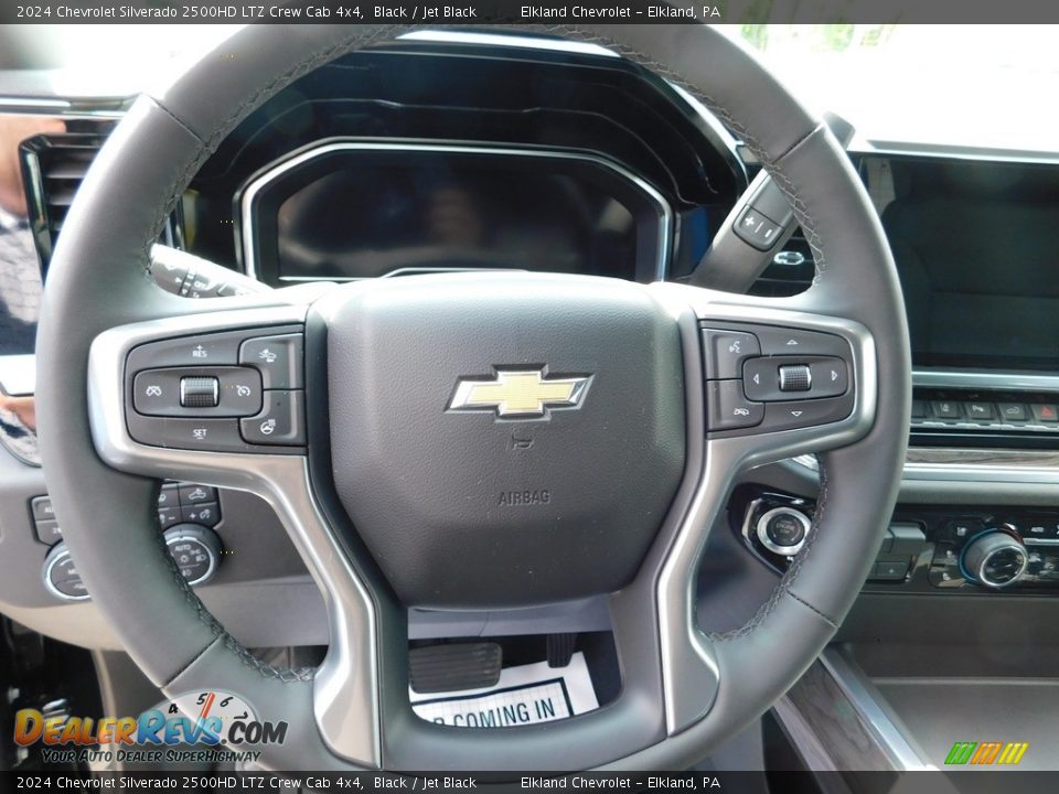 2024 Chevrolet Silverado 2500HD LTZ Crew Cab 4x4 Steering Wheel Photo #26