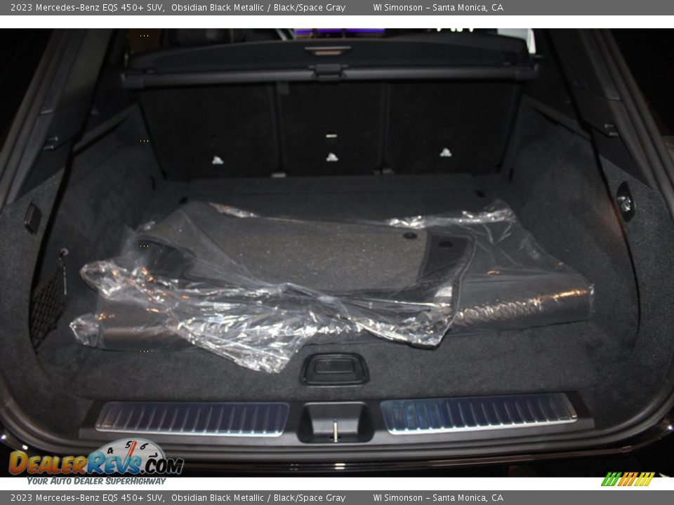2023 Mercedes-Benz EQS 450+ SUV Obsidian Black Metallic / Black/Space Gray Photo #31