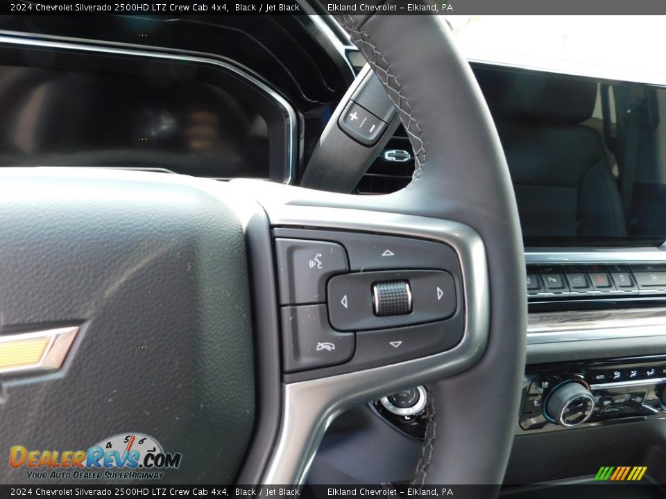 2024 Chevrolet Silverado 2500HD LTZ Crew Cab 4x4 Steering Wheel Photo #27