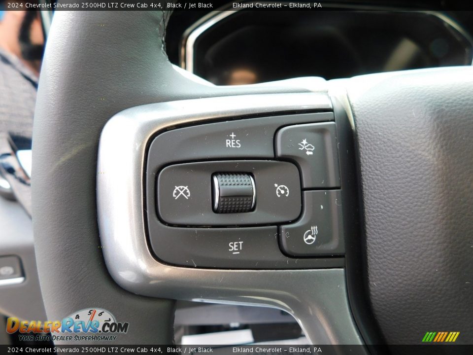 2024 Chevrolet Silverado 2500HD LTZ Crew Cab 4x4 Steering Wheel Photo #28