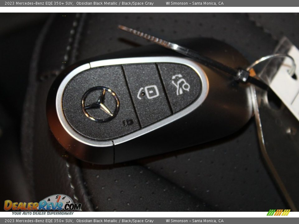 2023 Mercedes-Benz EQE 350+ SUV Obsidian Black Metallic / Black/Space Gray Photo #34
