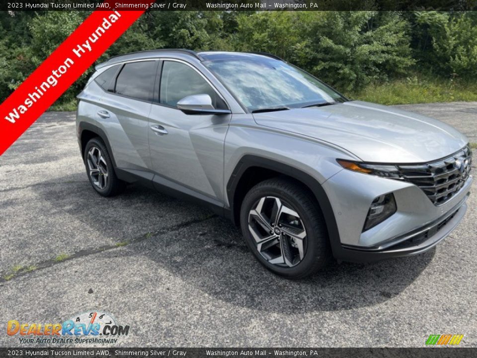 2023 Hyundai Tucson Limited AWD Shimmering Silver / Gray Photo #1