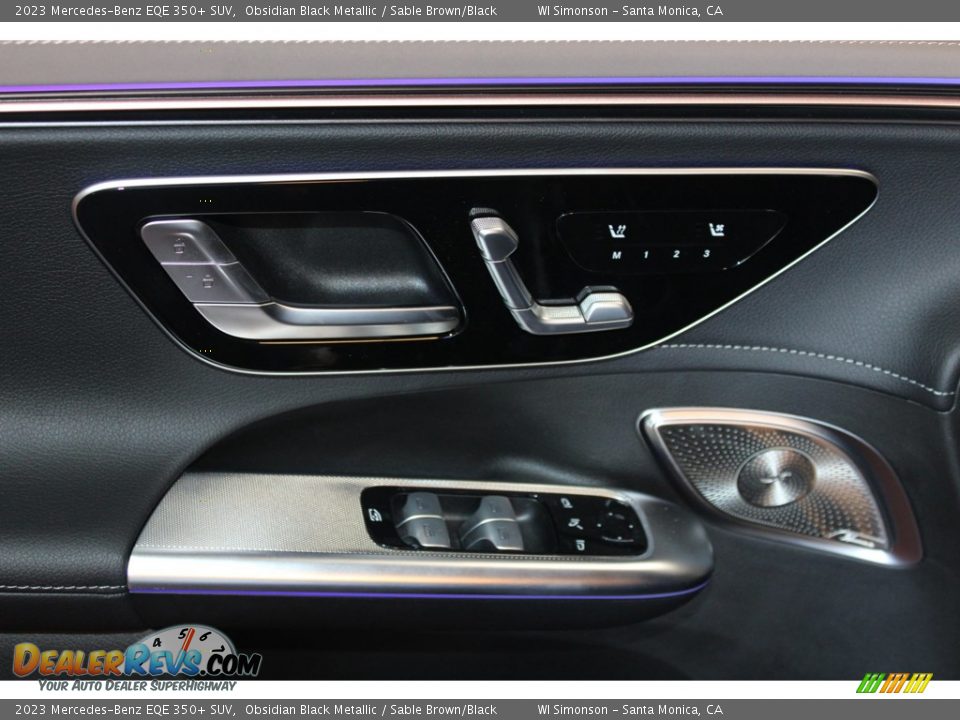 Door Panel of 2023 Mercedes-Benz EQE 350+ SUV Photo #12