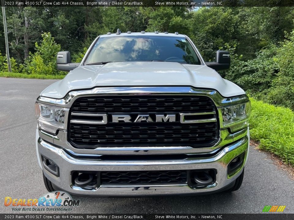 2023 Ram 4500 SLT Crew Cab 4x4 Chassis Bright White / Diesel Gray/Black Photo #3