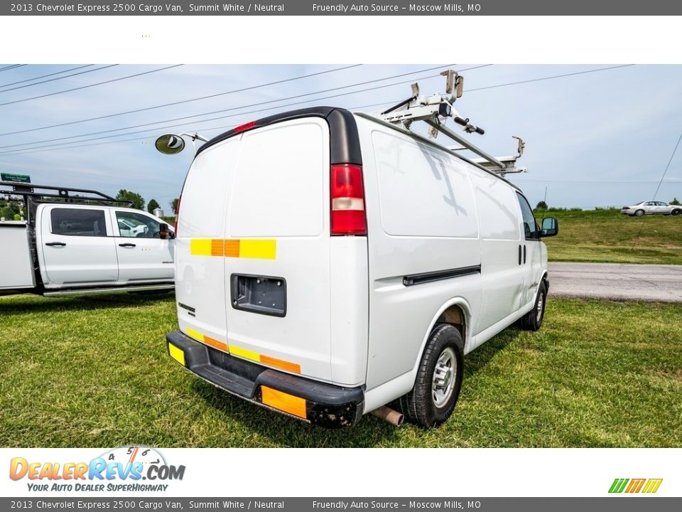 2013 Chevrolet Express 2500 Cargo Van Summit White / Neutral Photo #4