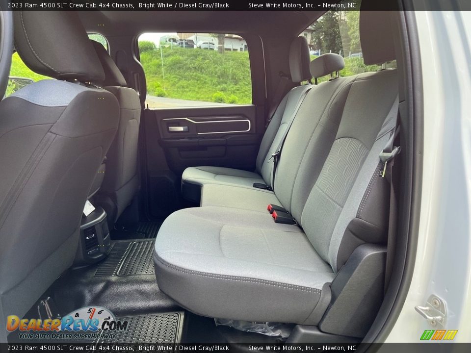 Rear Seat of 2023 Ram 4500 SLT Crew Cab 4x4 Chassis Photo #12