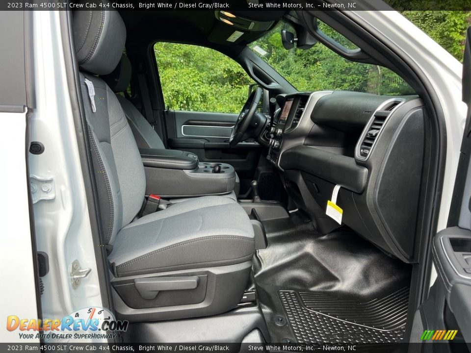 Front Seat of 2023 Ram 4500 SLT Crew Cab 4x4 Chassis Photo #14