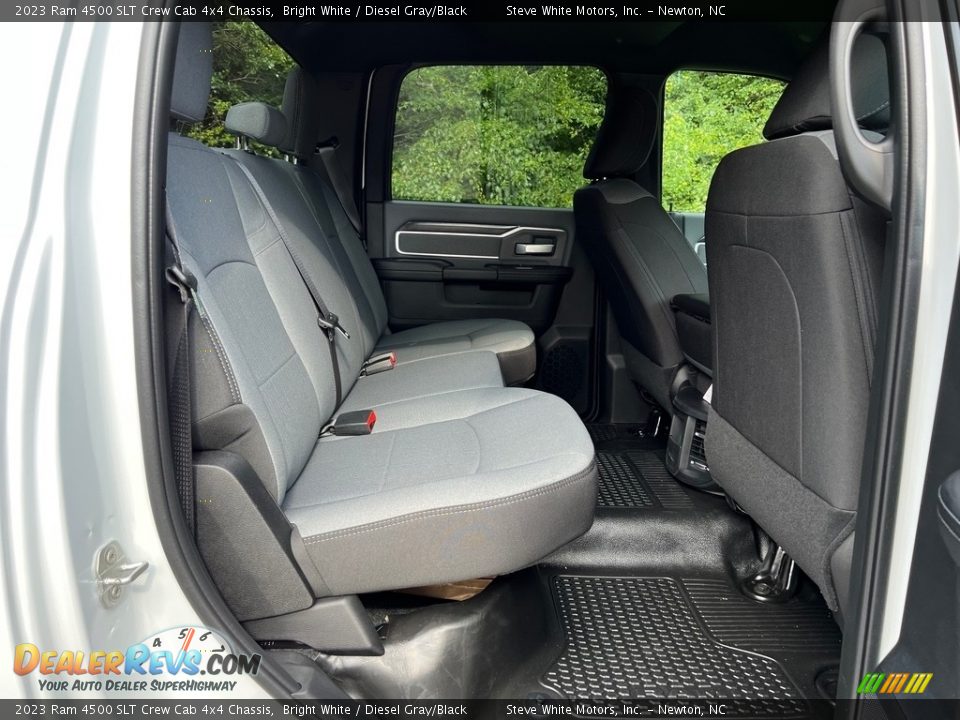 Rear Seat of 2023 Ram 4500 SLT Crew Cab 4x4 Chassis Photo #15