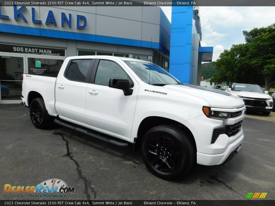 2023 Chevrolet Silverado 1500 RST Crew Cab 4x4 Summit White / Jet Black Photo #5