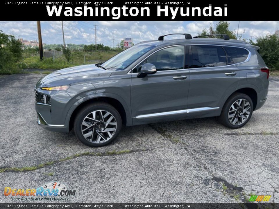 2023 Hyundai Santa Fe Calligraphy AWD Hampton Gray / Black Photo #1