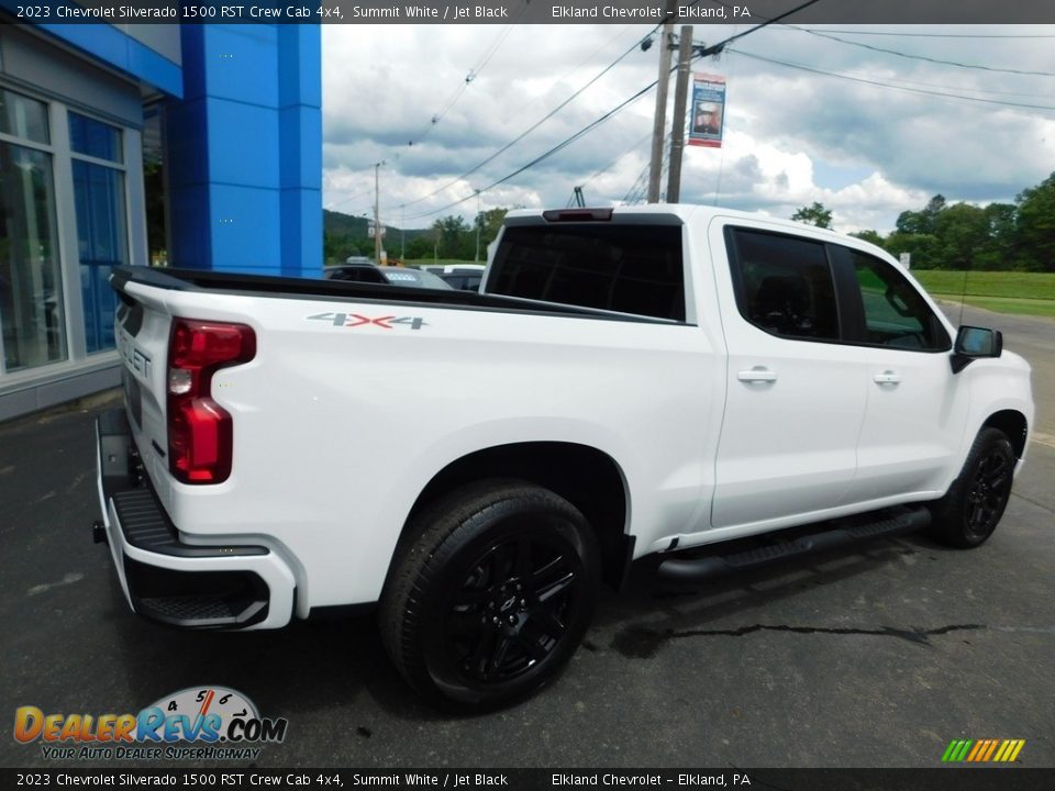 2023 Chevrolet Silverado 1500 RST Crew Cab 4x4 Summit White / Jet Black Photo #8