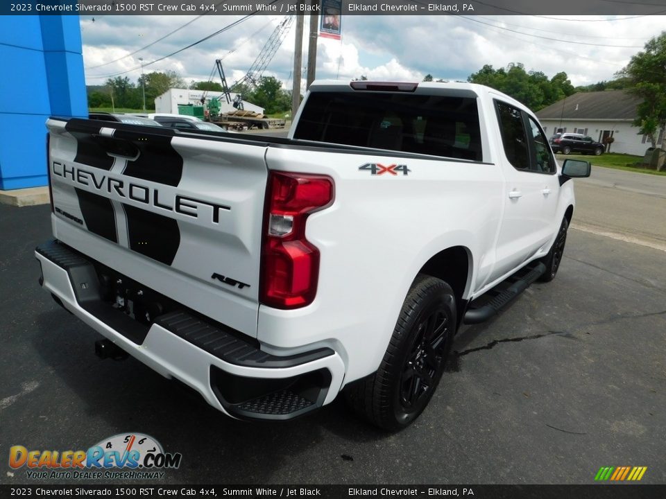 2023 Chevrolet Silverado 1500 RST Crew Cab 4x4 Summit White / Jet Black Photo #9