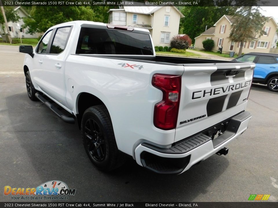 2023 Chevrolet Silverado 1500 RST Crew Cab 4x4 Summit White / Jet Black Photo #11