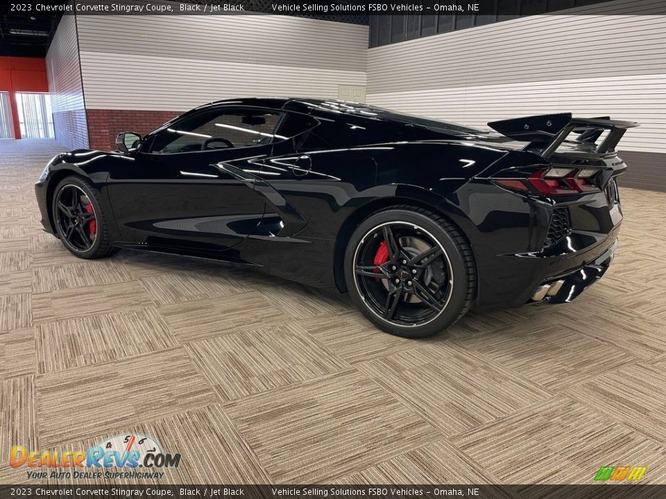 2023 Chevrolet Corvette Stingray Coupe Black / Jet Black Photo #1