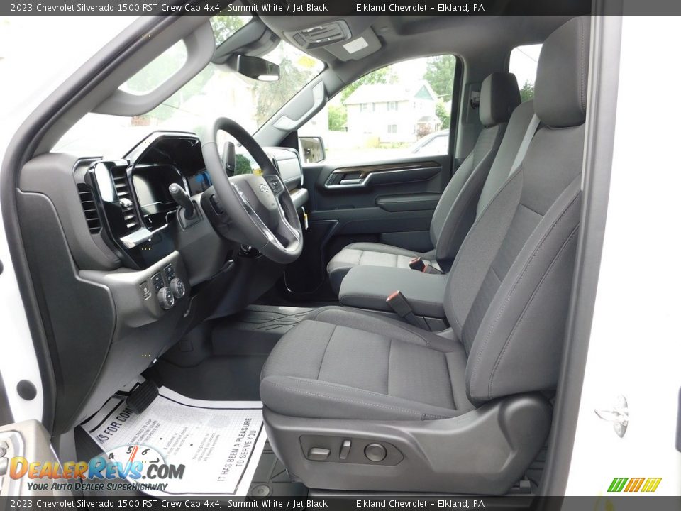 Front Seat of 2023 Chevrolet Silverado 1500 RST Crew Cab 4x4 Photo #22