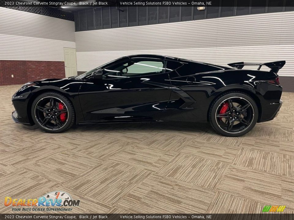 Black 2023 Chevrolet Corvette Stingray Coupe Photo #9