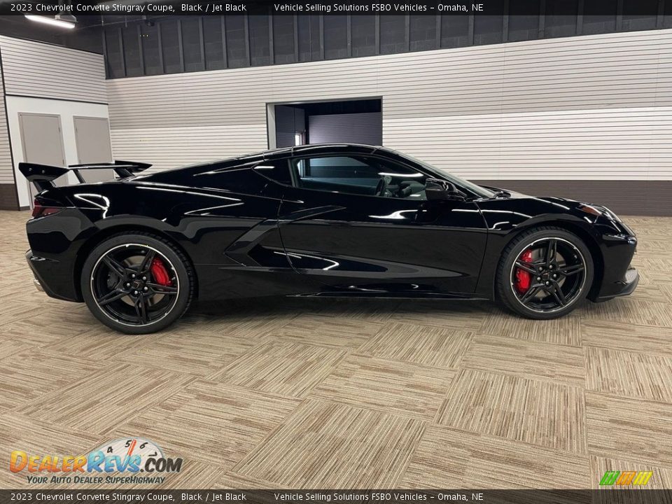 Black 2023 Chevrolet Corvette Stingray Coupe Photo #11