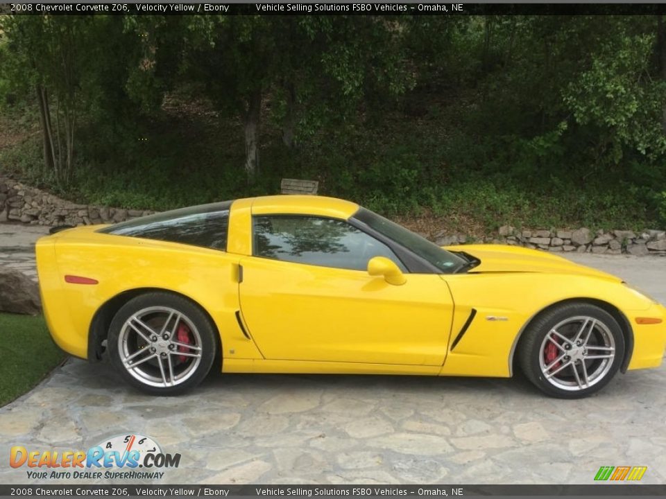 Velocity Yellow 2008 Chevrolet Corvette Z06 Photo #1