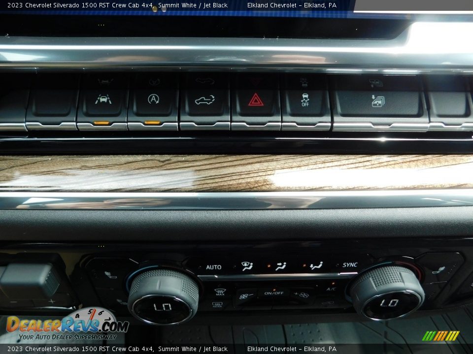 Controls of 2023 Chevrolet Silverado 1500 RST Crew Cab 4x4 Photo #34