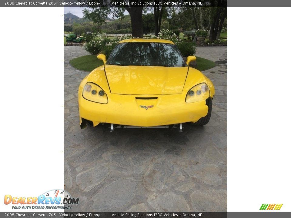 2008 Chevrolet Corvette Z06 Velocity Yellow / Ebony Photo #5