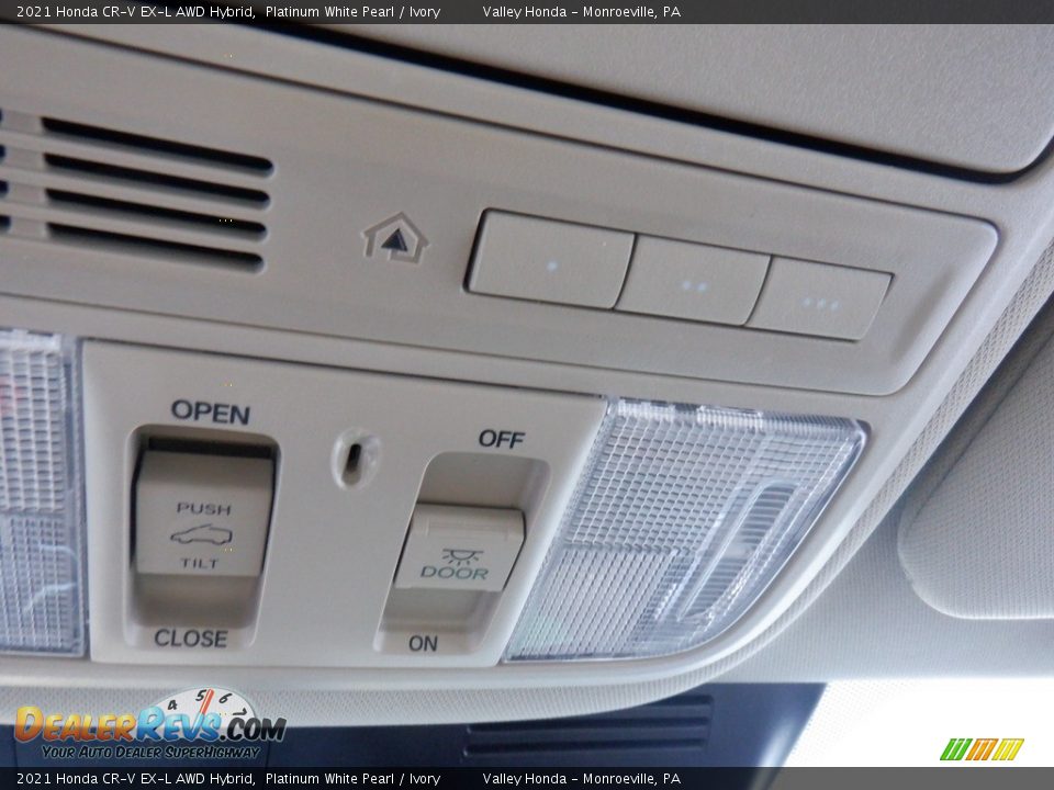Controls of 2021 Honda CR-V EX-L AWD Hybrid Photo #21