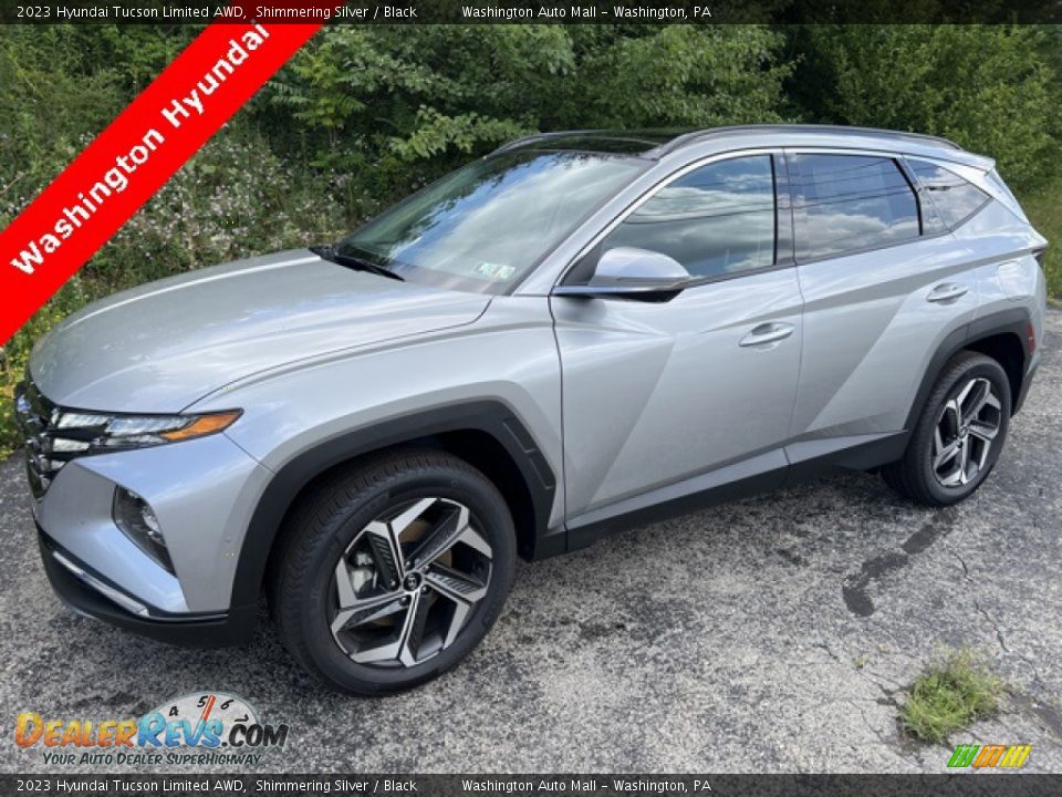 2023 Hyundai Tucson Limited AWD Shimmering Silver / Black Photo #1