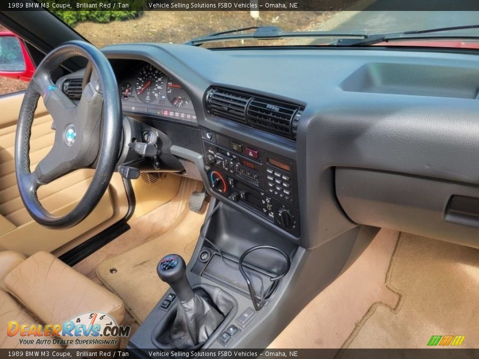 Dashboard of 1989 BMW M3 Coupe Photo #6