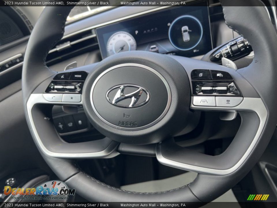 2023 Hyundai Tucson Limited AWD Steering Wheel Photo #3