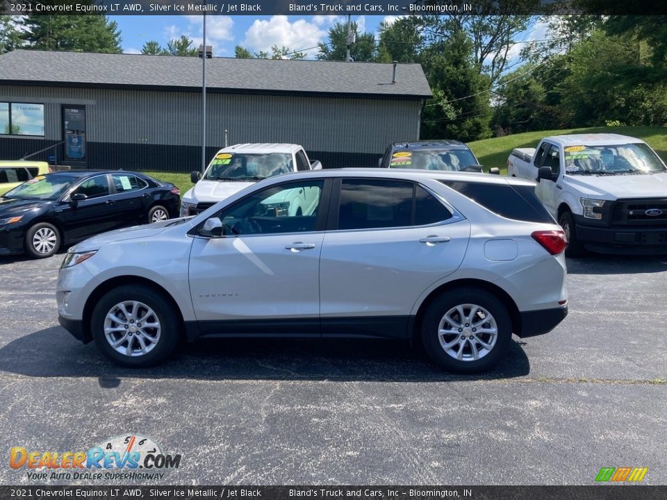 2021 Chevrolet Equinox LT AWD Silver Ice Metallic / Jet Black Photo #1