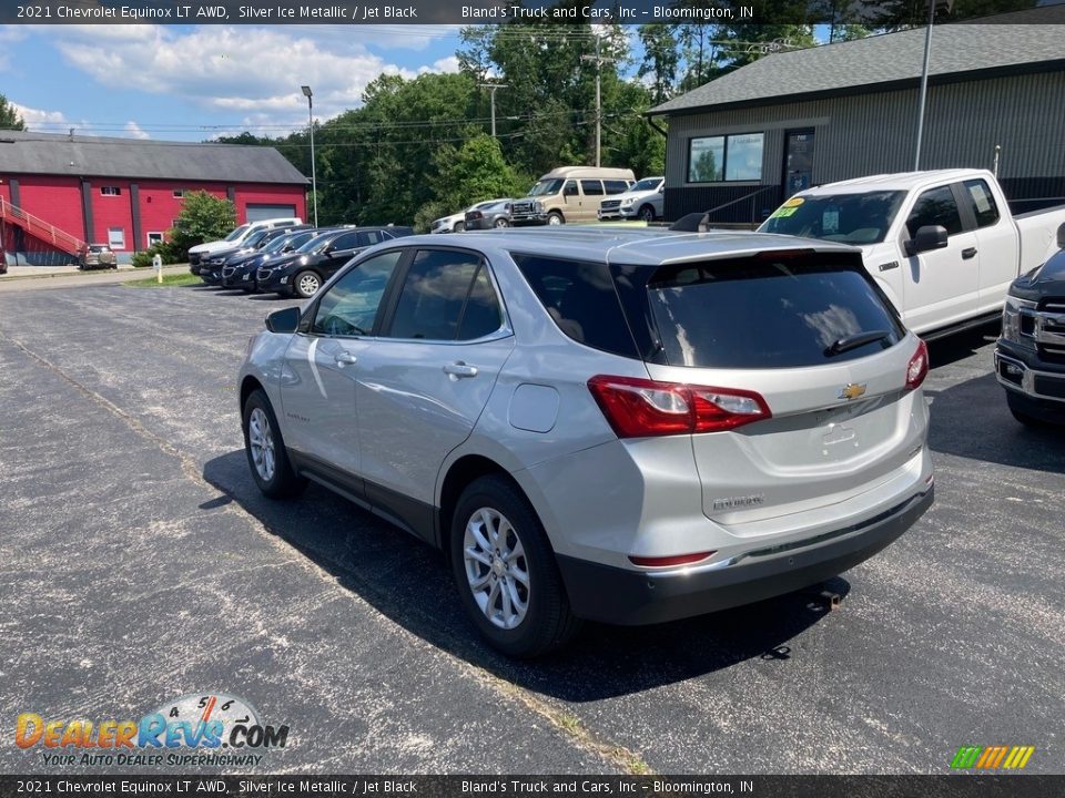 2021 Chevrolet Equinox LT AWD Silver Ice Metallic / Jet Black Photo #3