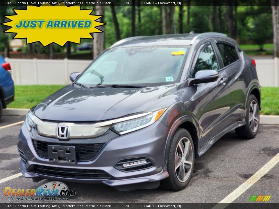 2020 Honda HR-V Touring AWD Modern Steel Metallic / Black Photo #1