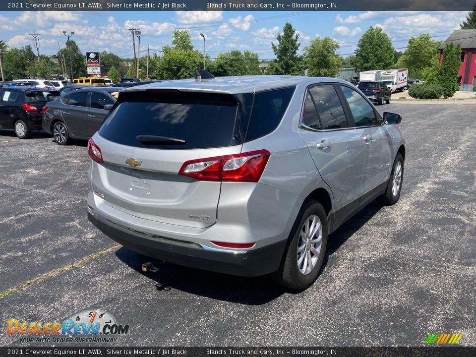 2021 Chevrolet Equinox LT AWD Silver Ice Metallic / Jet Black Photo #5