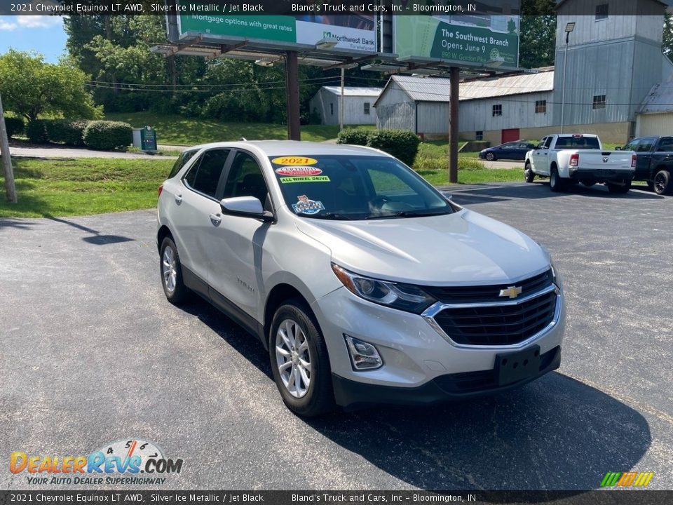 2021 Chevrolet Equinox LT AWD Silver Ice Metallic / Jet Black Photo #6