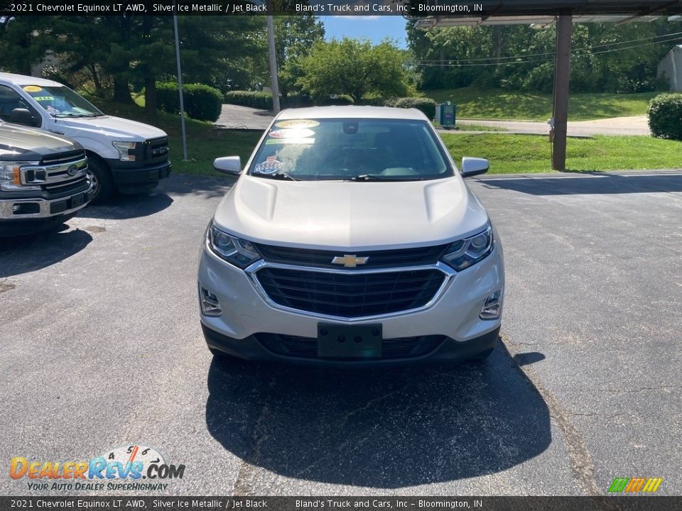 2021 Chevrolet Equinox LT AWD Silver Ice Metallic / Jet Black Photo #7