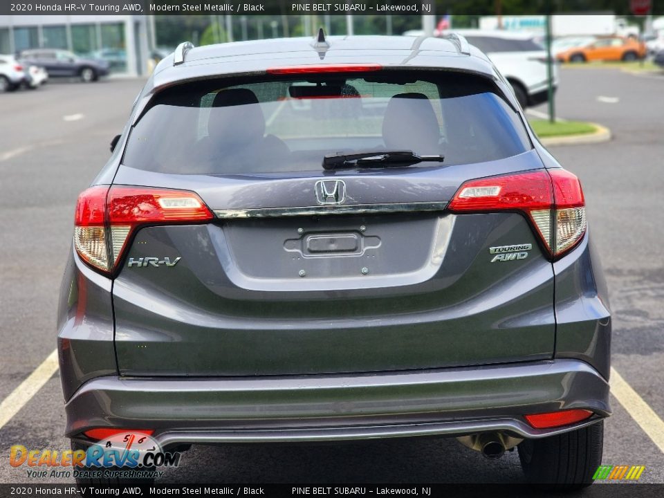 2020 Honda HR-V Touring AWD Modern Steel Metallic / Black Photo #4