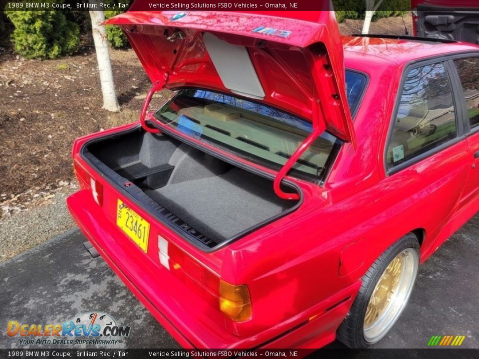 1989 BMW M3 Coupe Trunk Photo #21